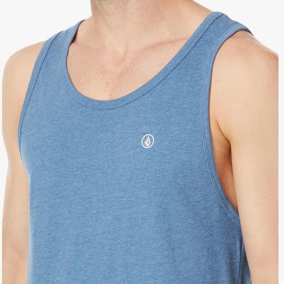 Volcom Men’s Solid Heather Tank NWT - Picture 3 of 6